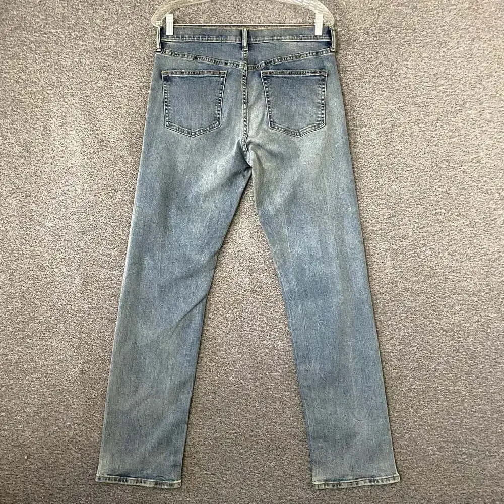 Old Navy Boys Size 18 Blue Stretch Denim Karate Slim Straight Leg Jeans
